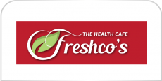 Freshcos Cafe, Cafe Logo design, Cafe Website design, Cafe digital marketing, cafe social media marketing